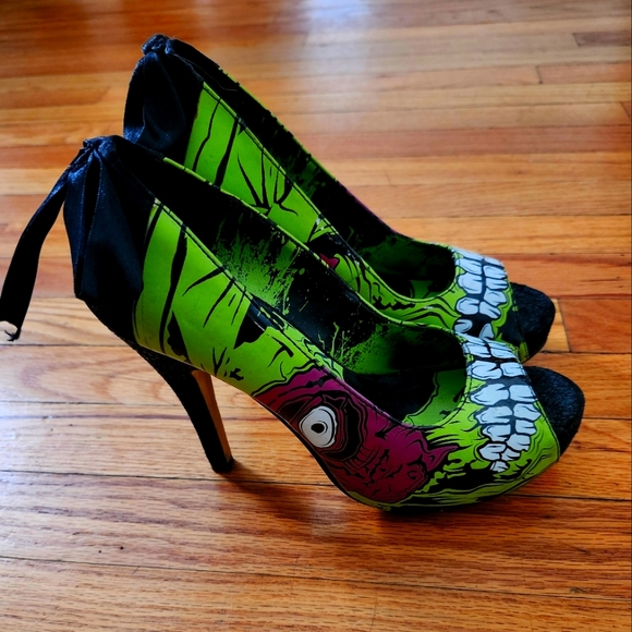 Iron Fist Shoes - Iron Fist Zombie heels